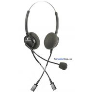 Plantronics Headset SMH 1783-15, Dictation, ADA, JAWS, with Noise Canceling and M22 Vista amp
