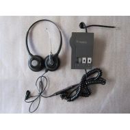 Plantronics PLANTRONICS SupraPlus H261 Binaural (2-earpiece) Headset and M22 Vista Amplifier with Cords. Very good, READY-TO-OPERATE Condition