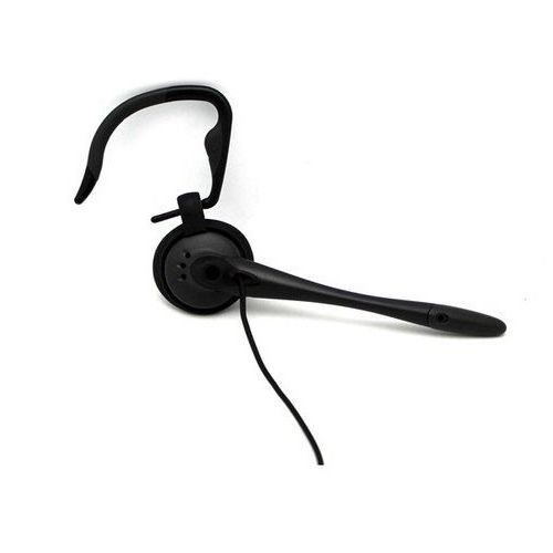  Plantronics Corded Headset Over Head or Over Ear with Boom Mic 3.5mm Universal Plug PLUS 2.5mm Adapter