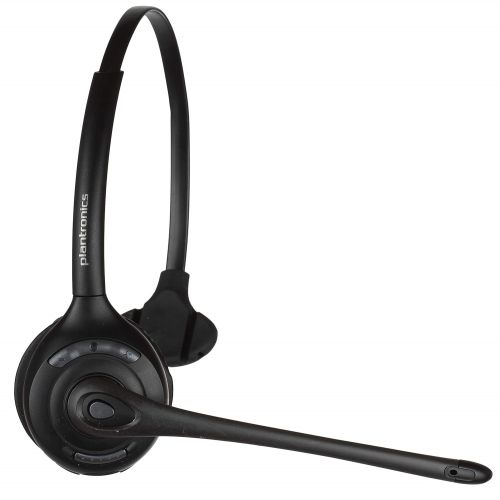  Plantronics Savi W710 Wireless Headset Bundled with Headset Advisor Wipe (Certified Refurbished)