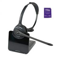 Plantronics CS510 Wireless Headset System Bundle with Headset Advisor Wipe (Certified Refurbished)