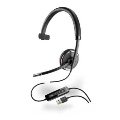  Plantronics PLNC510 - Blackwire C510 Monaural Over-the-Head Corded Headset