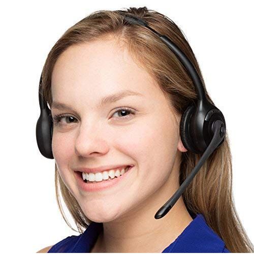 Plantronics CS520 Wireless Headset Bundled with Lifter, Busy Light and Headset Advisor Wipe- Professional Package