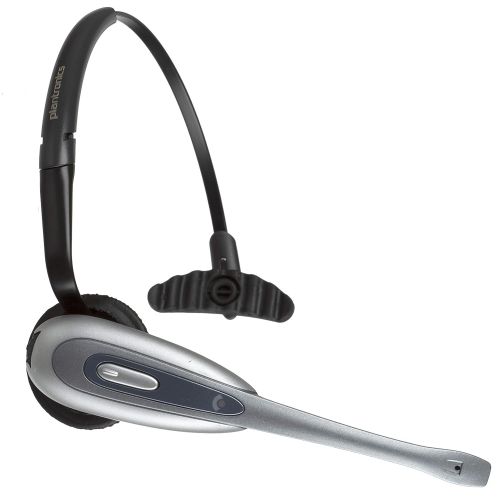  Plantronics CS50 Wireless Headset Bundle with Lifter and Headset Advisor Wipe (Certified Refurbished)