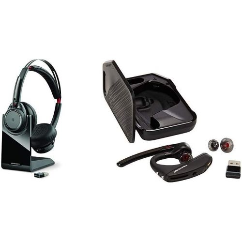  Plantronics Voyager Focus UC Bluetooth USB B825 202652-01 Headset with Active Noise Cancelling