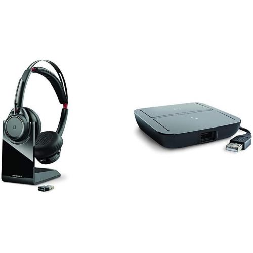  Plantronics Voyager Focus UC Bluetooth USB B825 202652-01 Headset with Active Noise Cancelling