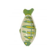 /PlasaDesign Hand made ceramic fish, pottery, serving desserts, appetizer plate, home decor