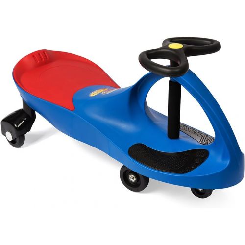  The Original PlasmaCar by PlaSmart  Blue  Ride On Toy, Ages 3 yrs and Up, No batteries, gears, or pedals, Twist, Turn, Wiggle for endless fun