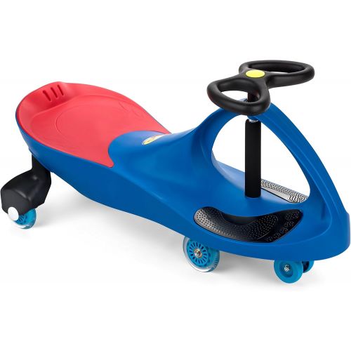  The Original PlasmaCar by PlaSmart Inc.  Polyurethane PU Wheels  Blue, Ride On Toy, Ages 3 yrs and up  No batteries, gears, or pedals, Twist, Turn, Wiggle for endless fun