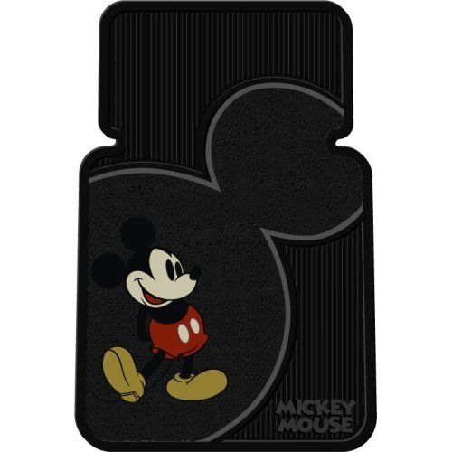  PlastiColor Mickey Mouse Vintage Floor Mat 4 pc Set by Plasticolor