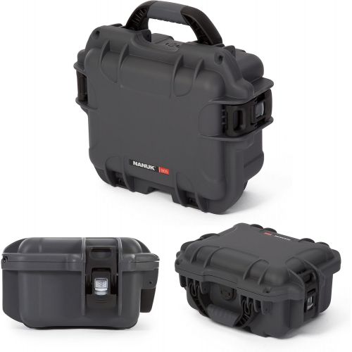 Plasticase, Inc. Nanuk 905 Waterproof Hard Case with Padded Dividers - Graphite