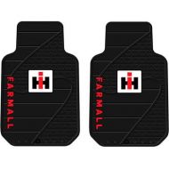 Plasticolor U.A.A. INC. Farmall International Harvester 2pc Front Black Rubber Universal Car Truck Floor Mats Set