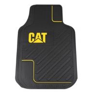 Plasticolor Caterpillar CAT All Weather Rubber Vinyl Front Floor Mats for Cars & Trucks