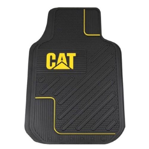  Plasticolor Caterpillar CAT All Weather Rubber Vinyl Front Floor Mats for Cars & Trucks