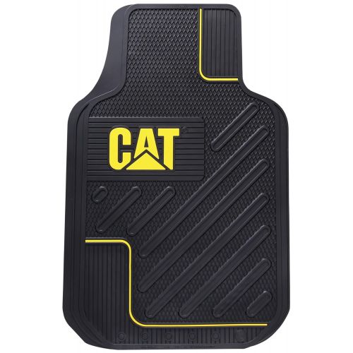  Plasticolor Caterpillar CAT All Weather Rubber Vinyl Front Floor Mats for Cars & Trucks