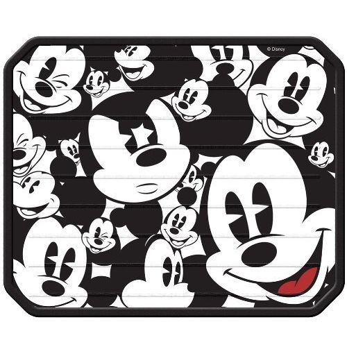  Plasticolor Mickey Mouse Classic Expressions Faces Rear Seat Utility PlastiClear Floor Mats - PAIR