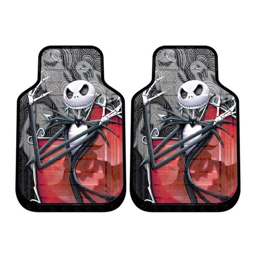  Plasticolor Disney Nightmare Before Christmas Jack Skellington Ghostly Front Floor Mats NBC Universal