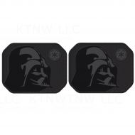 Plasticolor Two Officially Licensed Universal Fit Rear Rubber Automotive Utility Floor Mats - Darth Vader