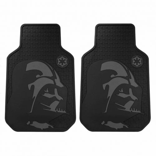  Plasticolor Star Wars Darth Vader with Galactic Empire Logo Car Truck SUV Front & Rear Seat Rubber Floor Mats - 4PC