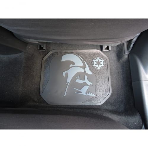  Plasticolor Star Wars Darth Vader with Galactic Empire Logo Car Truck SUV Front & Rear Seat Rubber Floor Mats - 4PC