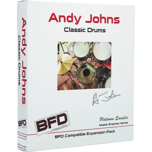  Platinum Samples},description:The Andy Johns Classic Drums sample software is the result of a great room, a classic Neve console, 86 drums to choose from . . . and a legendary rock