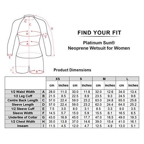  Platinum Sun NeopreneLycra 2.0mm Shorty Wetsuit Women