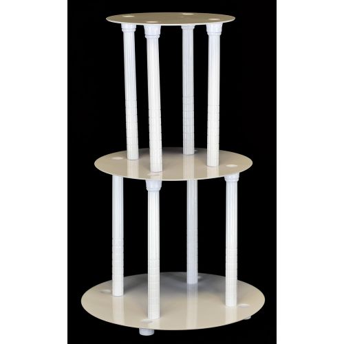  Platinumcakeware 3 TIER CAKE SEPARATOR CAKE AND PILLAR SET (STYLE 1100)