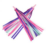 Platt Kids Bicycle Handlebar Streamers Colorful Ribbons Tassel for Girls Boys Bicycle Handlebar Scooter Handgrip (1Pair)