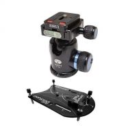 Platypod Max Plate Camera Support - with SIRUI K-10X 33mm Ballhead, 44.1 lbs Load Capacity
