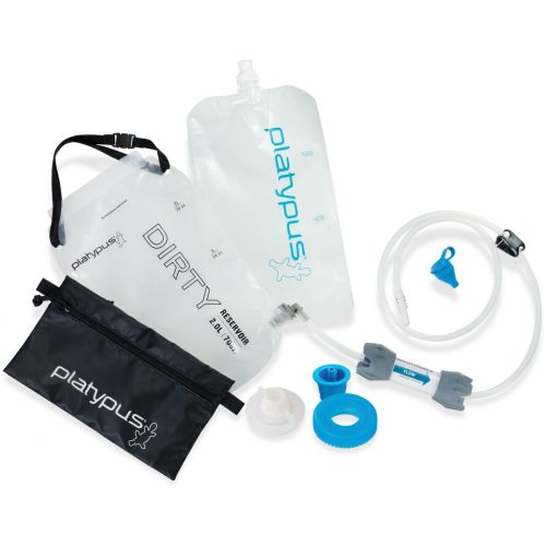  Platypus GravityWorks 2.0L Water Filter Complete Kit 6951 & Free 2 Day Shipping CampSaver