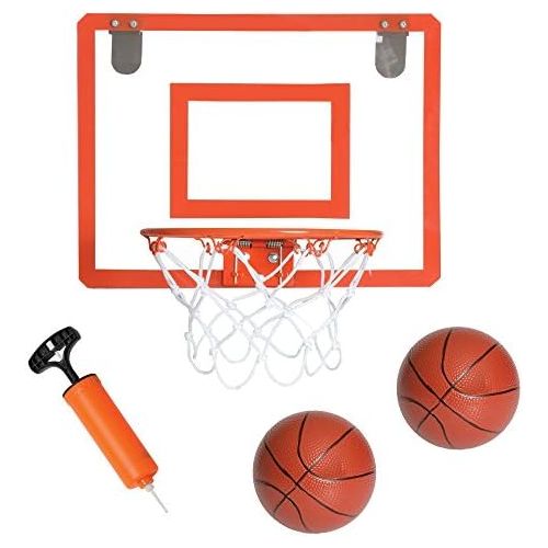  [아마존베스트]Play Platoon Mini Basketball Hoop for Door - 16 x 12 Inch Bedroom Basketball Hoop Indoors Set