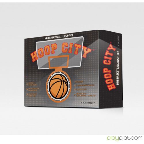  [아마존베스트]Play Platoon Mini Basketball Hoop for Door - 16 x 12 Inch Bedroom Basketball Hoop Indoors Set