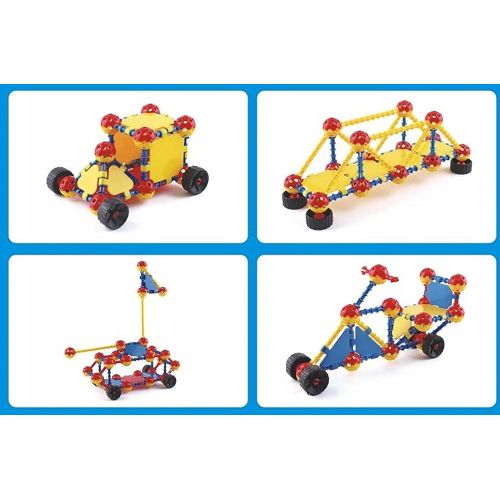  Play22 Building Toys For Kids 165 Set - STEM Educational Construction Toys - Building Blocks For Kids 3+ Best Toy Blocks Gift For Boys and Girls - Great Educational Toys Building S