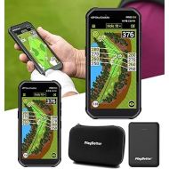 SkyCaddie PRO 5X Handheld Golf GPS - Power Bundle with PlayBetter Portable Charger & Protective Hard Case - TruePoint Precision Positioning Technology - 5.5