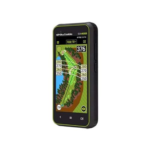  SkyCaddie SX400 Handheld Golf GPS Power Bundle | with PlayBetter Portable Charger & Protective Hard Case | Rugged, Touchscreen, 4
