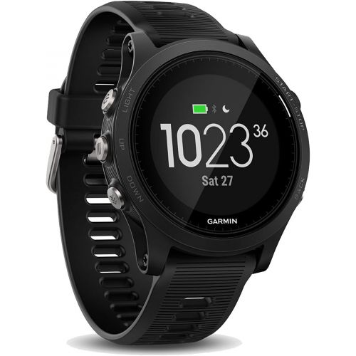  Garmin Forerunner 935 (Black) Gift Box Bundle Includes HD Screen Protectors Film (x4), PlayBetter USB Car/Wall Adapters, Protective Case GPS Multi-Sport Running Watch, Wrist HR Bla