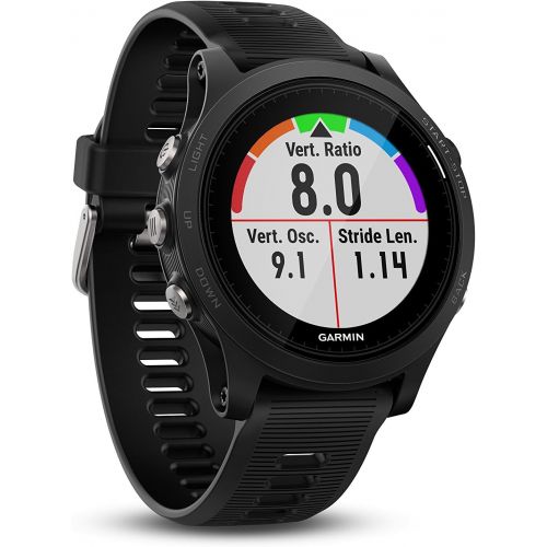  Garmin Forerunner 935 (Black) Gift Box Bundle Includes HD Screen Protectors Film (x4), PlayBetter USB Car/Wall Adapters, Protective Case GPS Multi-Sport Running Watch, Wrist HR Bla