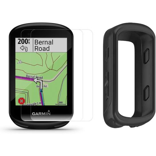  PlayBetter Garmin Edge 830 Cycle GPS Bundle | +Protective Silicone Case & HD Screen Protectors (x2) | Touchscreen, Navigation, TrainingPeaks, VO2, Incident Detection | Bike Computer (Blue)