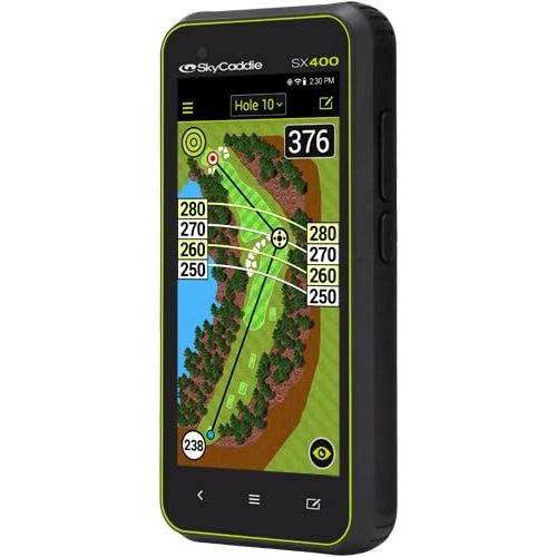  [아마존베스트]SkyCaddie SX500 Power Bundle | +PlayBetter Portable Charger & Protective Hard Case | Rugged, Touchscreen, 5 Display, 35,000 Maps | Handheld Golf GPS