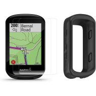 PlayBetter Garmin Edge 830 GPS Bike Computer Bundle with Protective Silicone Case (Black) & HD Tempered Glass Screen Protectors (x2) Touchscreen, TrainingPeaks, VO2 Max Cycling Computer 010-0
