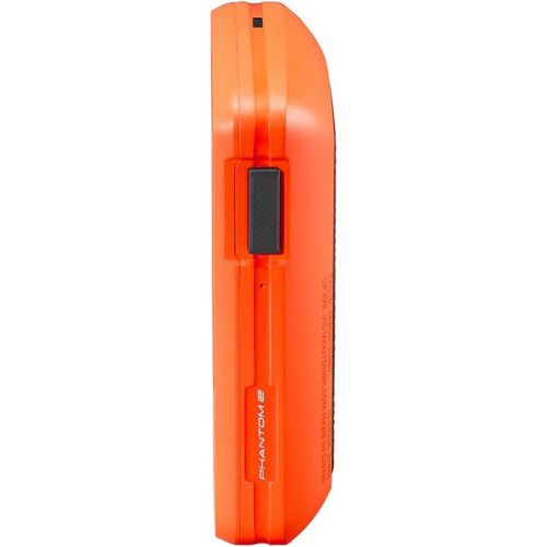  Bushnell Phantom 2 (Neon Orange) GPS Golf Handheld Power Bundle with PlayBetter Portable Charger Distance Rangefinder Device Built-in Magnetic Mount, 38,000+ Courses, Accurate Dist