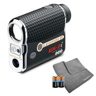 Leupold GX-3i3 Golf Rangefinder Bundle I Includes Golf Rangefinder (Non-Slope) with Carrying Case, PlayBetter Microfiber Towel and Two (2) CR2 Batteries | PinHunter 3