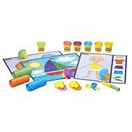 Play-Doh Shape & Learn Textures & Tools Set with 6 Cans of Dough & 10+ Tools