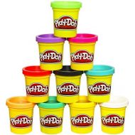 [아마존베스트]Play-Doh Modeling Compound 10-Pack Case of Colors, Non-Toxic, Assorted Colors, 2-Ounce Cans, Ages 2 and up, (Amazon Exclusive)