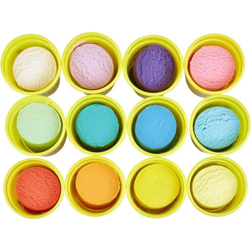  [아마존베스트]Play-Doh Bulk Spring Colors 12-Pack of Non-Toxic Modeling Compound, 4-Ounce Cans