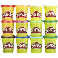[아마존베스트]Play-Doh Bulk Winter Colors 12-Pack of Non-Toxic Modeling Compound, 4-Ounce Cans