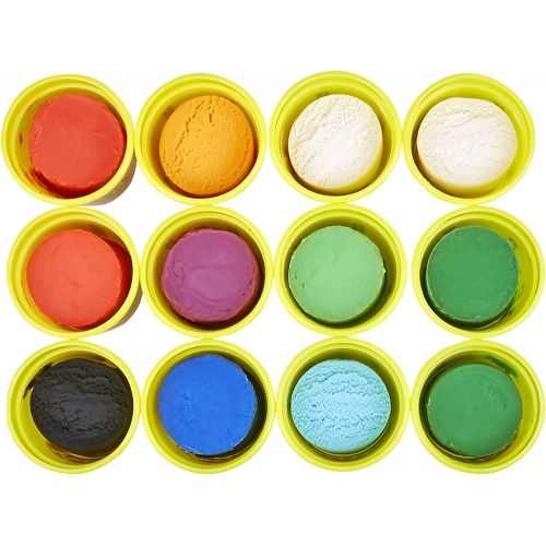  [아마존베스트]Play-Doh Bulk Winter Colors 12-Pack of Non-Toxic Modeling Compound, 4-Ounce Cans