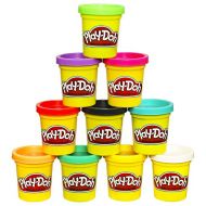 Play-Doh Modeling Compound 10 Pack Case of Colors, Non-Toxic, Assorted Colors, 2 Oz Cans, Ages 2 & Up, (Amazon Exclusive), Multicolor