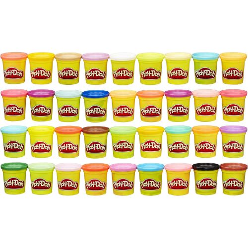  Play-Doh Modeling Compound 36 Pack Case of Colors, Non-Toxic, Assorted Colors, 3 Oz Cans (Amazon Exclusive)