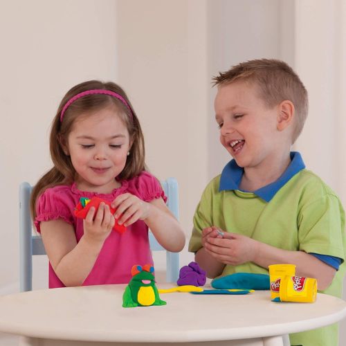  [아마존베스트]Play-Doh Modeling Compound 10 Pack Case of Colors, Non-Toxic, Assorted Colors, 2 Oz Cans, Ages 2 & Up, (Amazon Exclusive), Multicolor